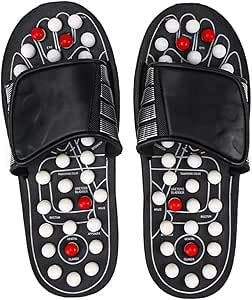 Message Slippers, Rotating Acupressure Foot Massager