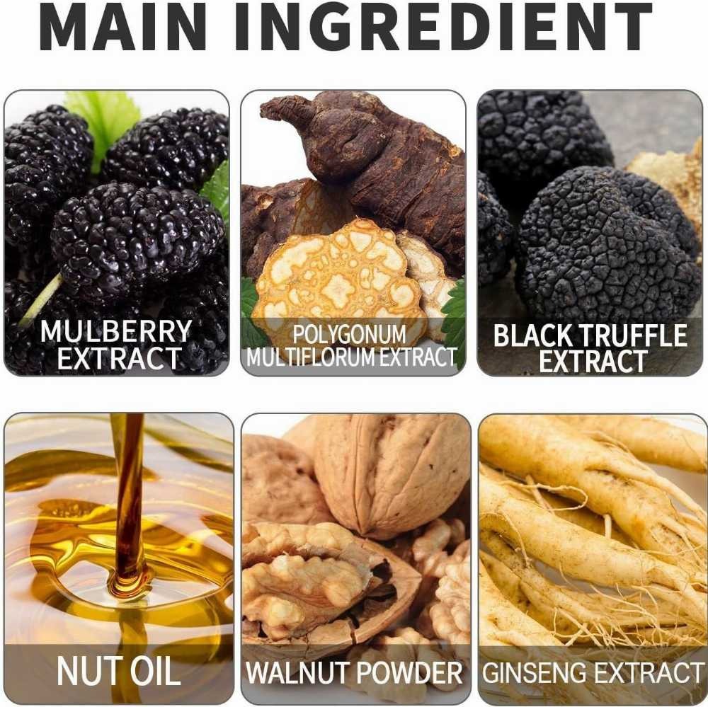 Black Fruit Hair Dye Cream,